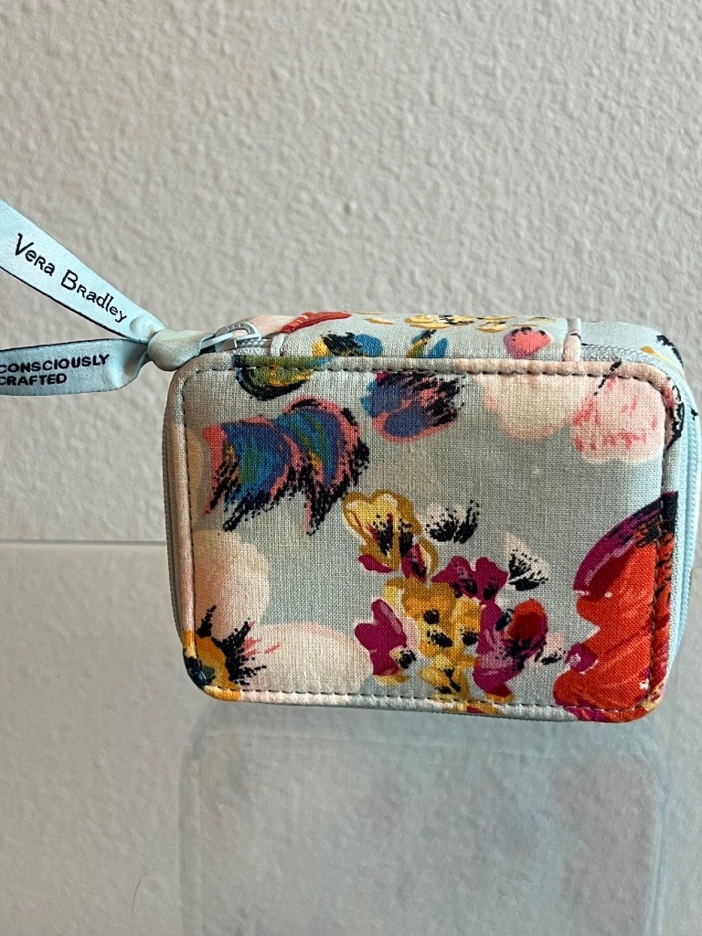 Vera Bradley Sea Air Floral Travel Pill Case Organizer Cottagecore Travel Chic